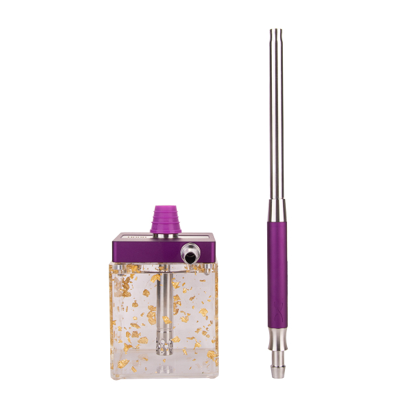 Кальян Hoob Subatom Royal Purple X Ss | Cube Mini Gold в Севастополе