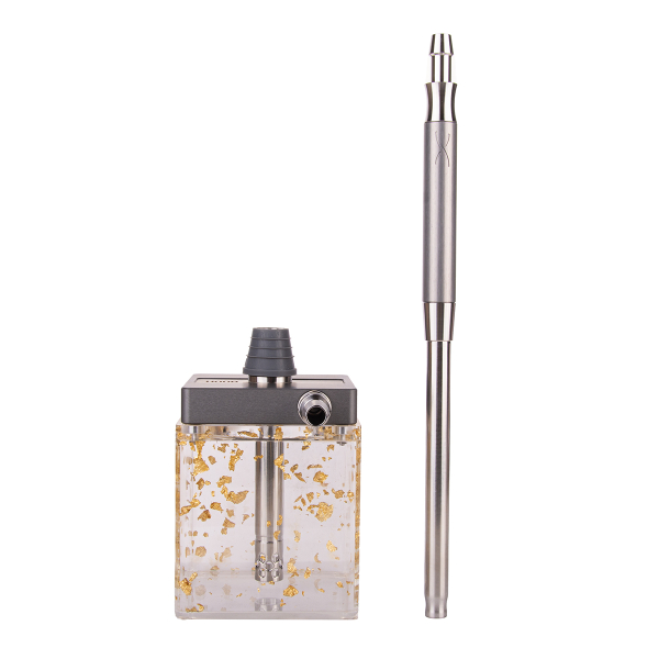 Кальян Hoob Subatom Space Grey X Ss | Cube Mini Gold в Севастополе