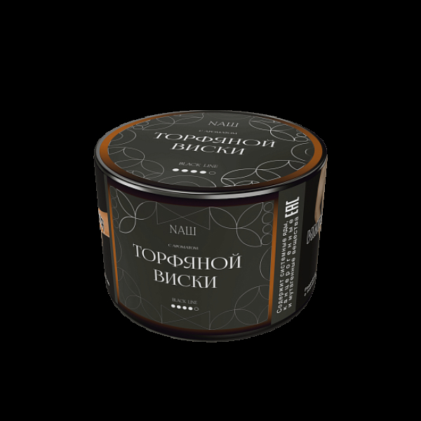 Табак Nаш Black Торфяной Виски 40 грамм в Севастополе