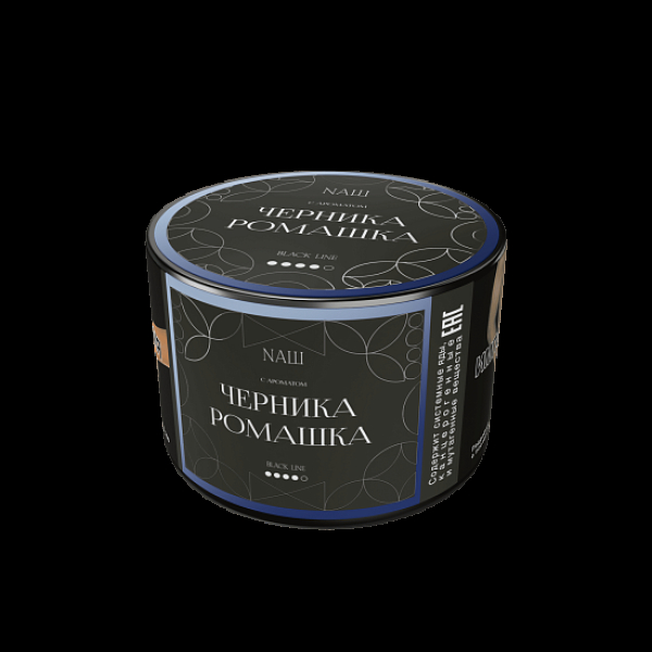 Табак Nаш Black Черника Ромашка 40 грамм в Севастополе