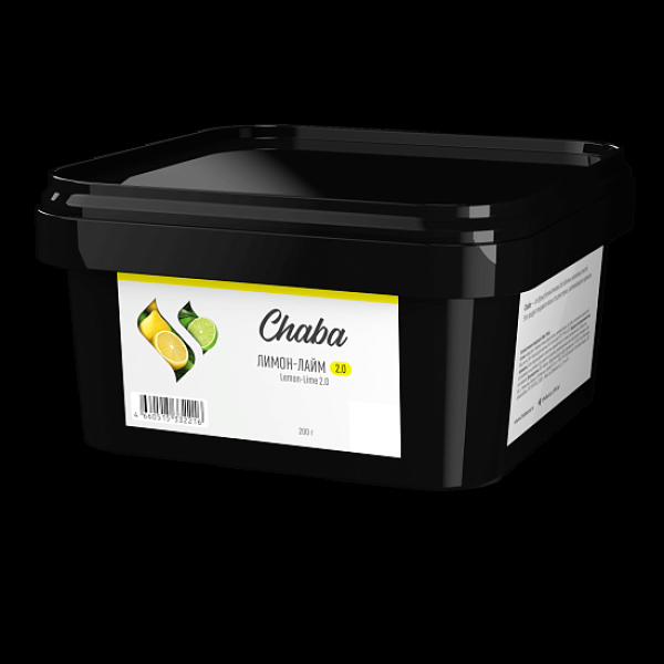 Безникотиновая смесь Chaba Lemon Lime 2.0 Лимон Лайм 200 грамм в Севастополе