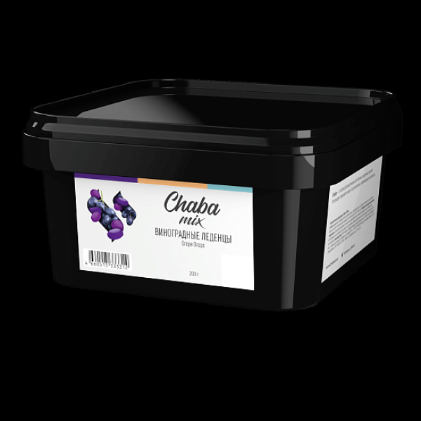Безникотиновая смесь Chaba Mix Grape Drops Виноградные Леденцы 200 грамм в Севастополе