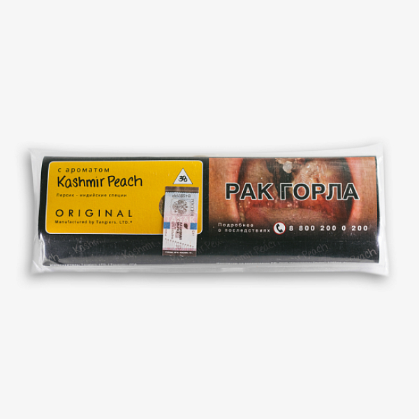 Табак Tangiers Kashmir Peach Персик Кашмир 100 грамм в Севастополе