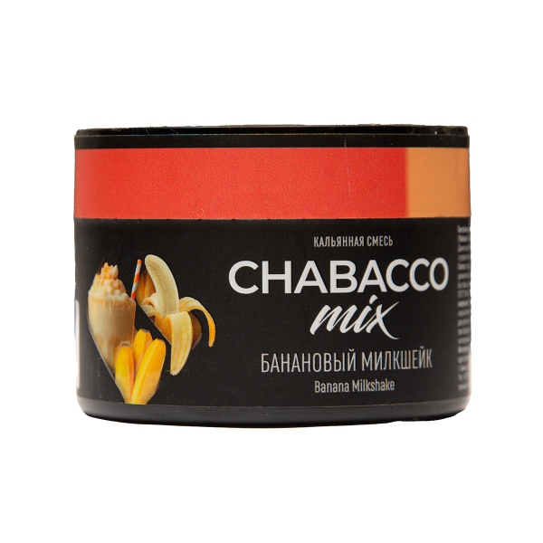 Бестабачная смесь Chabacco Medium Mix Banana Milkshake Medium 40 грамм в Севастополе