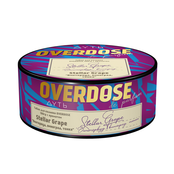 Табак Overdose Stellar Grape 100 грамм в Севастополе