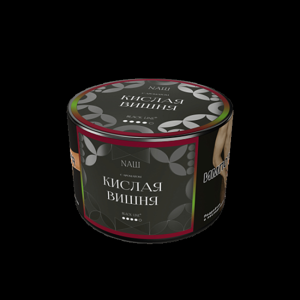 Табак Nаш Black Кислая Вишня 40 грамм в Севастополе