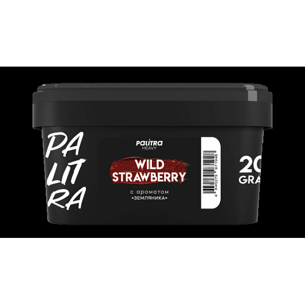 Табак Palitra Heavy Земляника Wild Strawberry 200 грамм в Севастополе