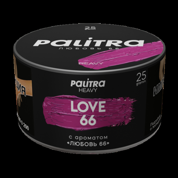 Табак Palitra Heavy Любовь 66 Love 66 25 грамм в Севастополе