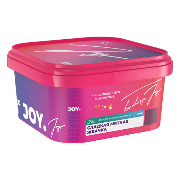 Табак Joy Сладкая Мятная Жвачка 26. 200 грамм в Севастополе