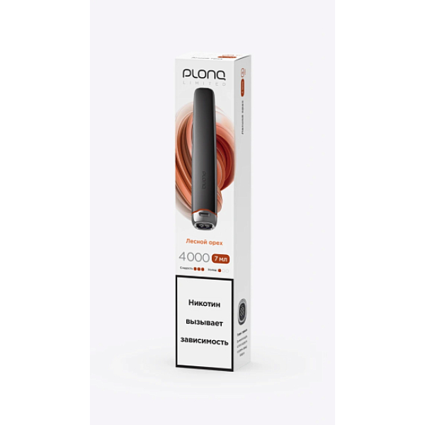 Электронка Plonq Plus Pro Black Лесной Орех 4000 затяжек в Севастополе