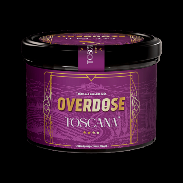 Табак Overdose No Aroma Италия Toscana 125 грамм в Севастополе