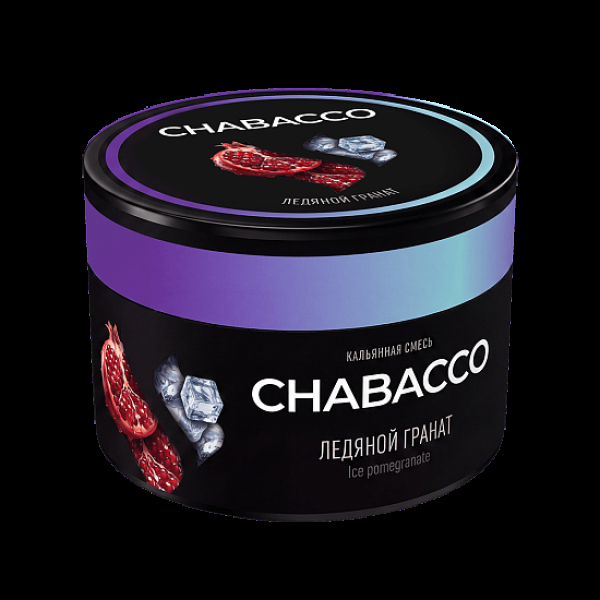 Бестабачная смесь Chabacco Ice Pomegranate Ледяной Гранат Medium 40 грамм в Севастополе