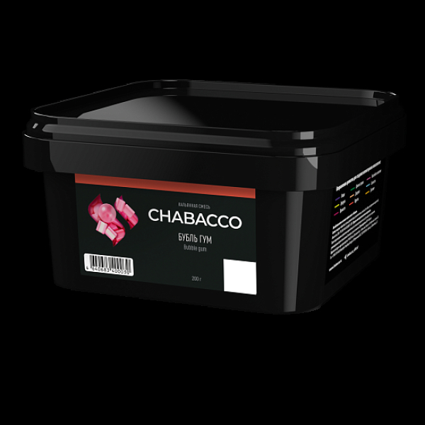 Бестабачная смесь Chabacco Bubble Gum Бубль Гум Medium 200 грамм в Севастополе