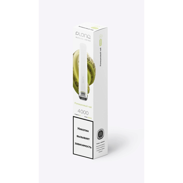 Электронная сигарета Plonq Plus Pro  Ромашковый Чай 4000 затяжек в Севастополе