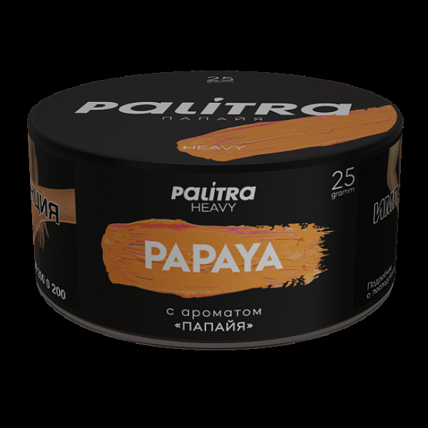 Табак Palitra Heavy Папайя Papaya 25 грамм в Севастополе