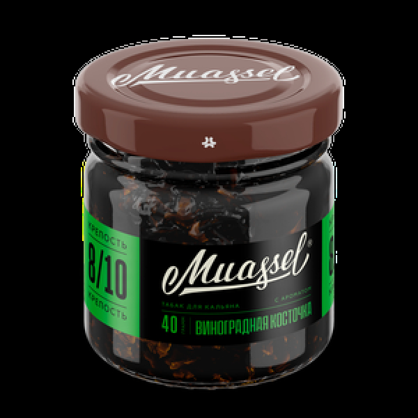 Табак Muassel Extra Strong Виноградная Косточка 40 грамм в Севастополе
