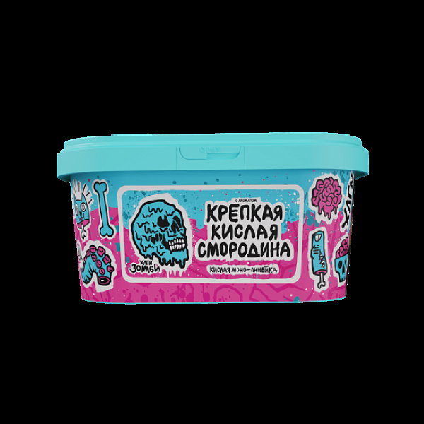 Табак Хулиган Хард Зомби Кислая Смородина 200 грамм в Севастополе
