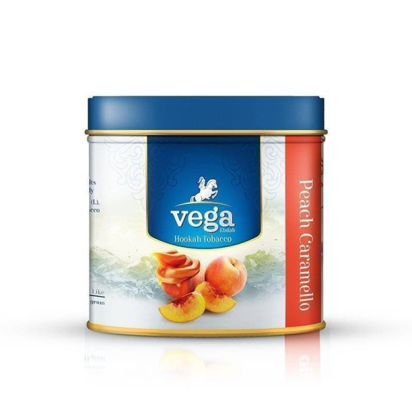 Табак Vega Peach Caramello 100 грамм в Севастополе